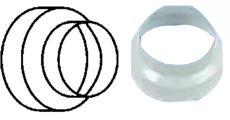 Riduzione smaltata bianca 1179 metallurgica rivarolese