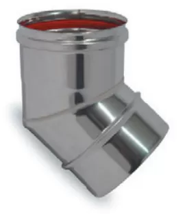 Curva 45° inox 316l pscq-45 stabile