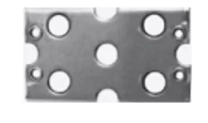 PIASTRA PER SERIE IDEA BASE PUSH 94100050 ISEO
