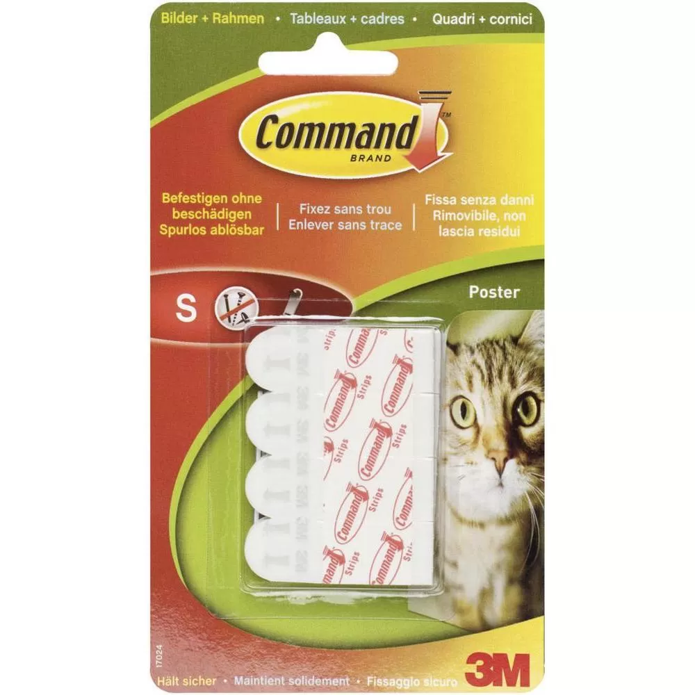 Confezione 12 strisce removibili command 1702 3m