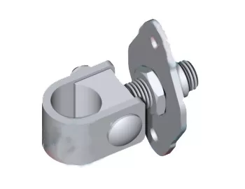 Cardine cancello zincato 141 fac