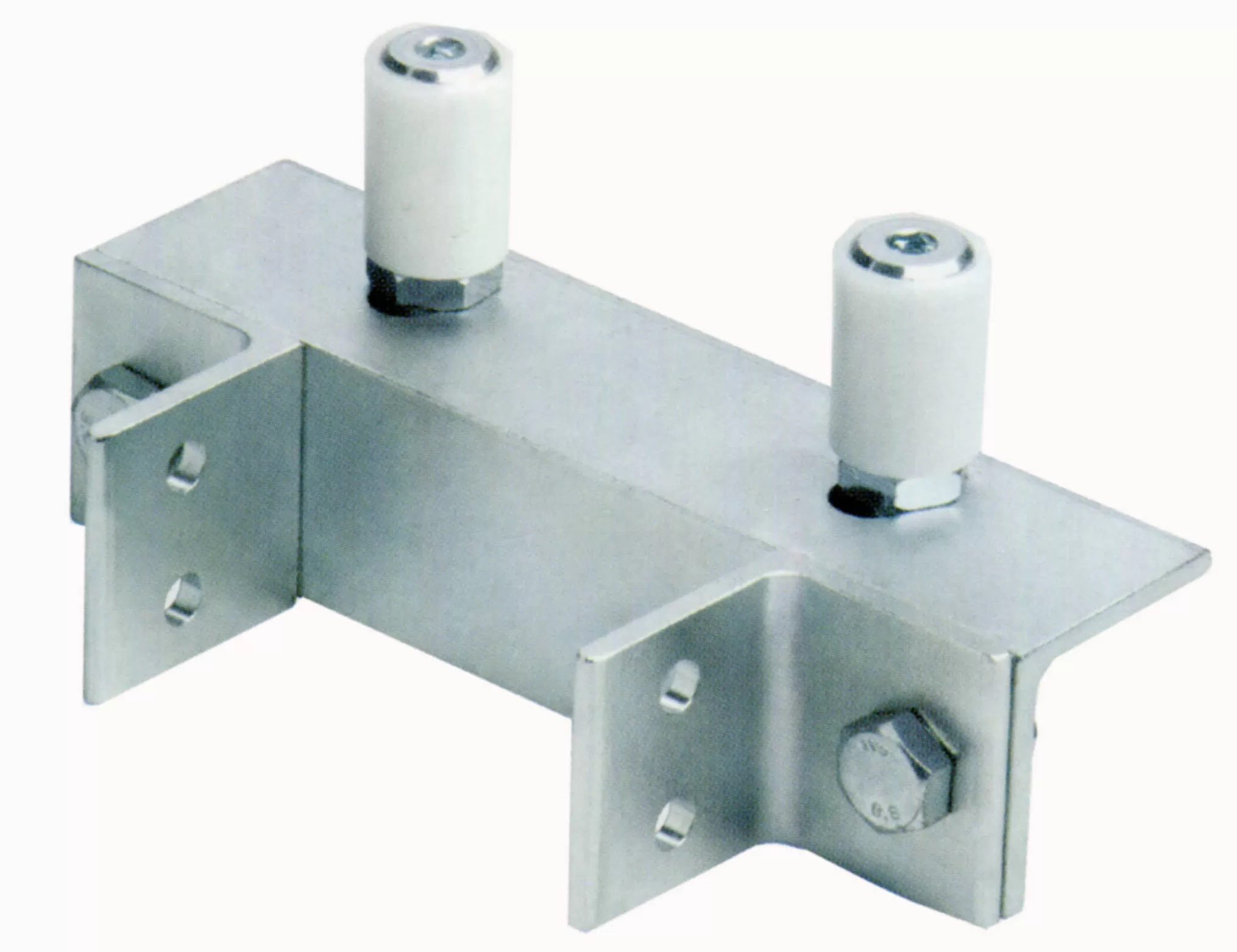 Piastra guida con 2 olive 258 flli. comunello