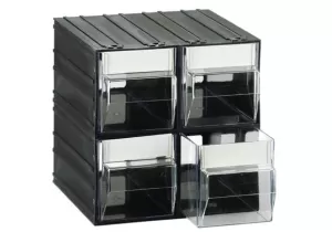 CASSETTIERA COMPONIBILE MAGAZZINO TIPO T44 MOBIL PLASTIC