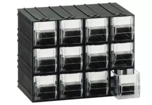CASSETTIERA COMPONIBILE MAGAZZINO TIPO T/A1 MOBIL PLASTIC