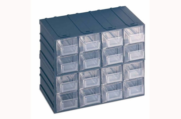 Cassettiera Portautensili Modulare Store-Age - 4 Cassetti