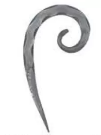 Elemento ferro per ringhiera 01.138 euro-fer