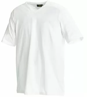 T-SHIRT BIANCA SCOLLO V 3360 BLAKLADER