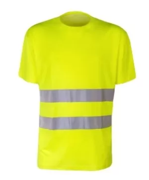 T-SHIRT ALTA VISIBILITÀ GIALLA HV409Y DE NITTIS