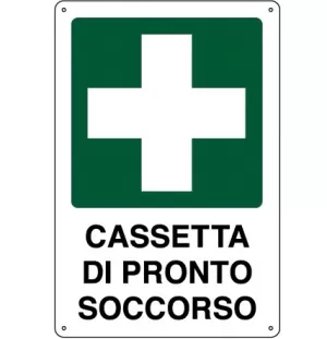 CARTELLO ALL. CASSETTA PRONTO SOCCORSO 0320.45.20 D&B