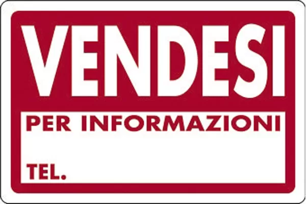 Cartello plastica vendesi 0770.50.00 d&b