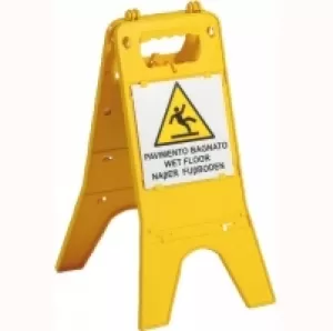SEGNALE PVC PERICOLO PAVIMENTO SCIVOLOSO 0547.000 D&B