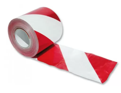 Nastro segnaletico bianco rosso 568bis