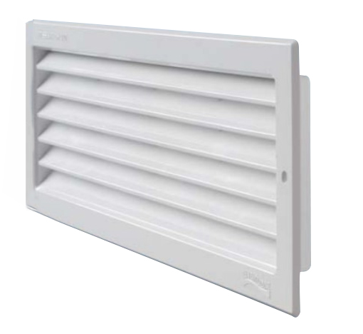 Griglia Di Ventilazione Per Camino Chiuso 6x60 Cm - Verniciatura A Polvere, Montaggio Facile, Design Moderno