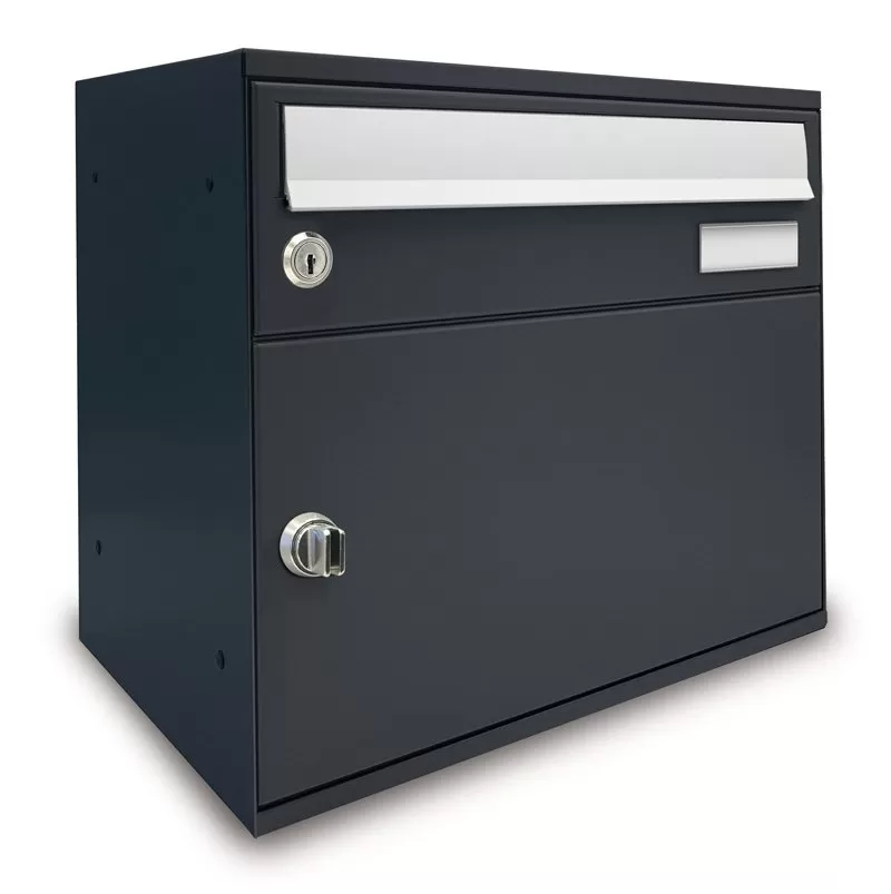 Cassetta postale portapacchi con chiusura easybox alubox