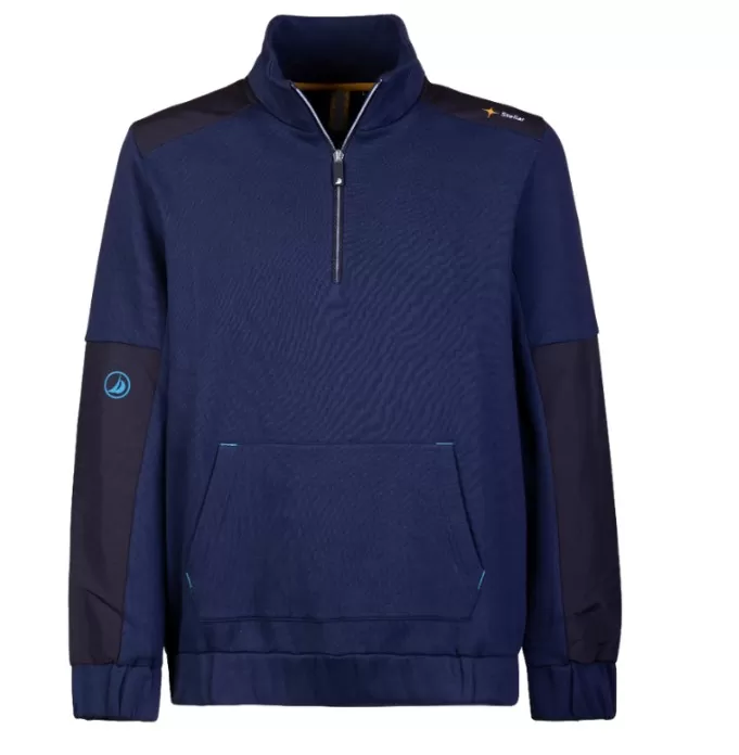Felpa cassiopea con zip mezza stagione