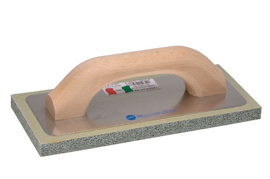 Frattazzo In Alluminio 300x300 Mm - Per Intonacatura E Lavori Edili - Foto 7