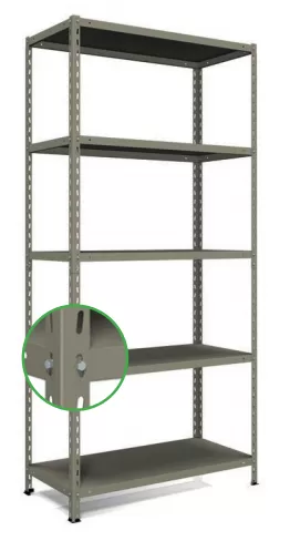 Kit scansia grigio k5p940g anemos