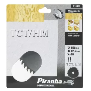 LAMA SEGA CIRCOLARE BLACK & DECKER TCT/HM PIRANHA