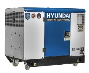 GENERATORE SILENZIATO DIESEL HYUNDAI 65238