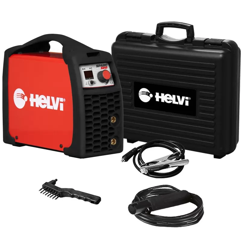 Saldatrice helvi sparc 120 con kit valigia