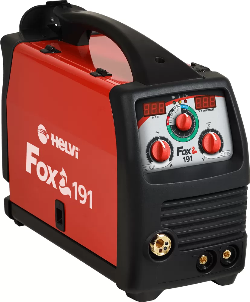 Saldatrice helvi fox 191 con accessori