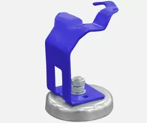 SUPPORTO MAGNETICO TORCIA MIG BLU HELVI