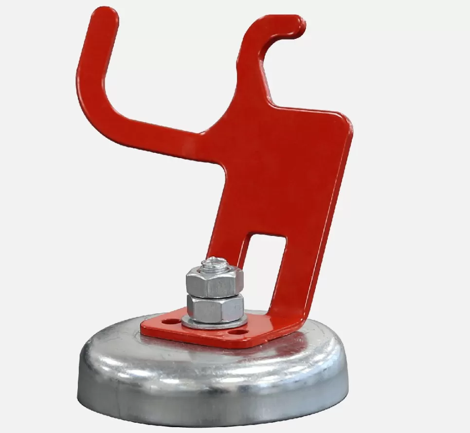 Supporto magnetico torcia mma rosso helvi
