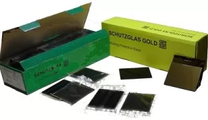 VETRO MASCHERA NERO SHUTZGLAS
