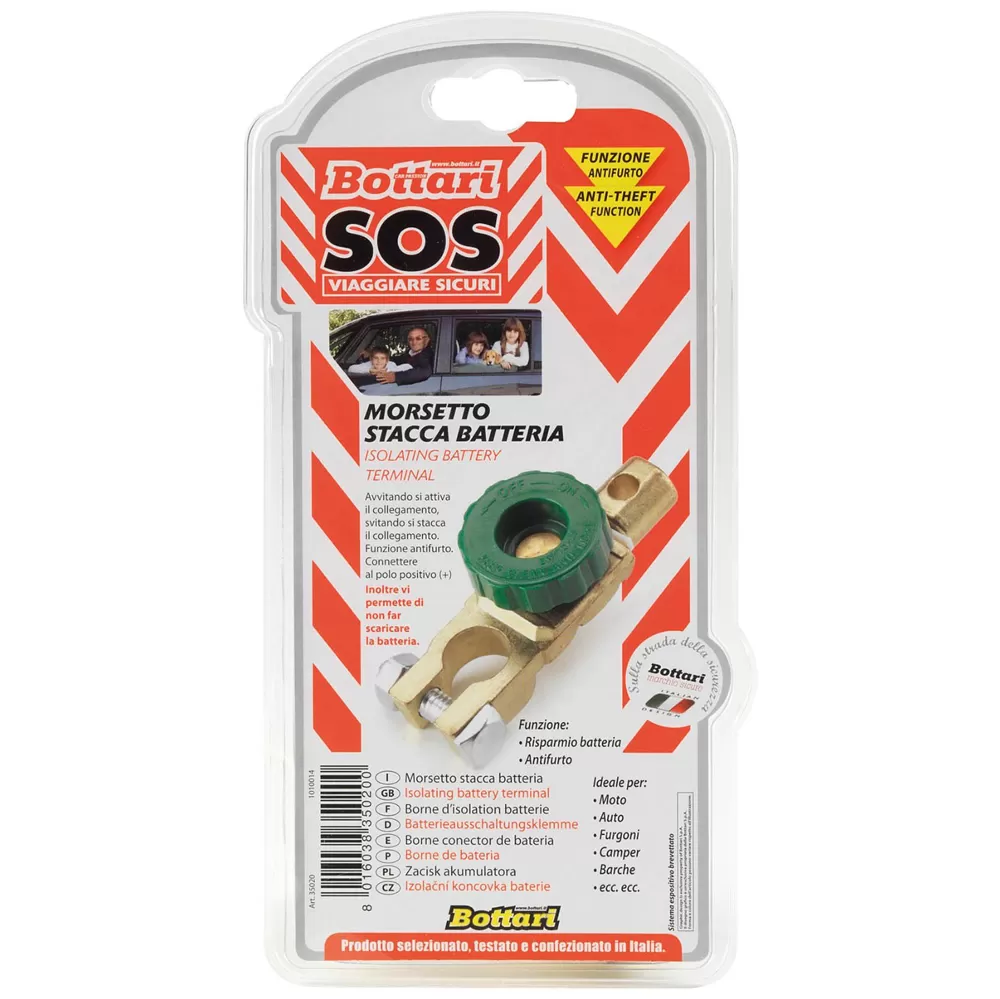 Morsetto stacca batteria 35020 bottari
