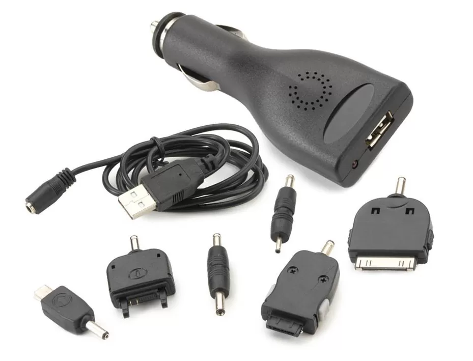 Kit caricabatterie cellulare da auto 35080 bottari
