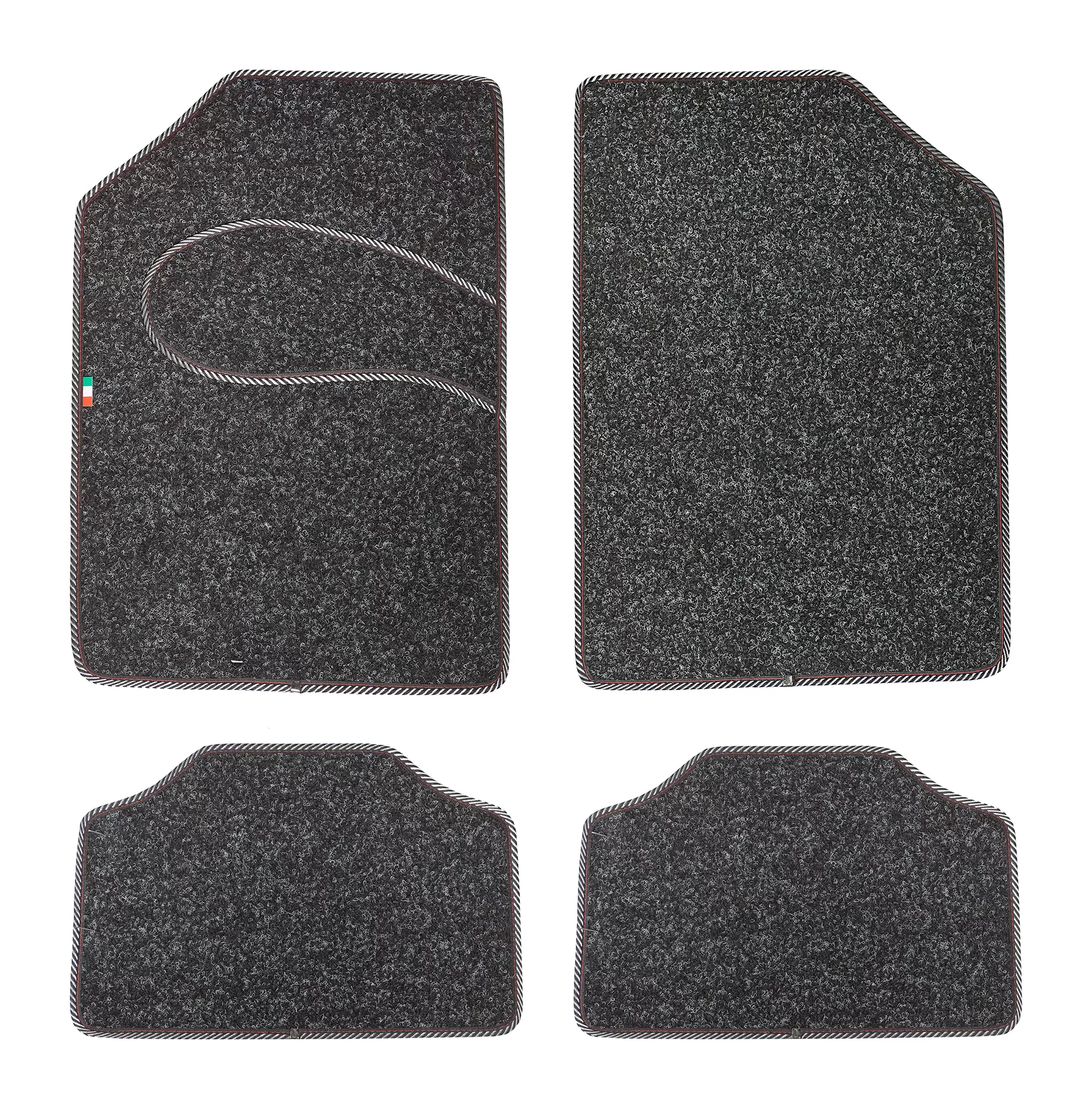 Tappeti 4pz moquette italiano maxi 140951 rhutten