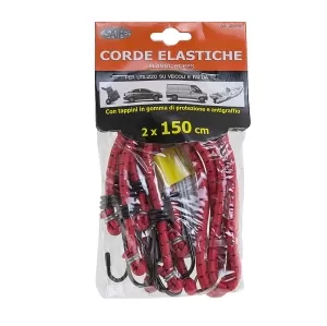 CORDE ELASTICHE 2PZ 150cm 280102 SAIFE