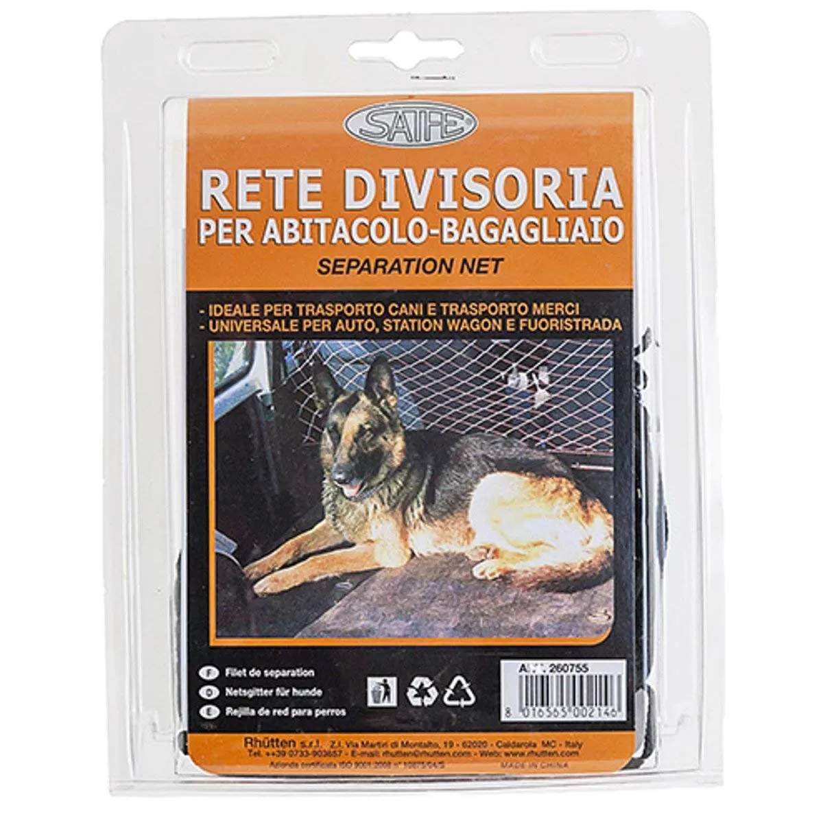 Rete divisoria auto-bagagliaio 260755 saife