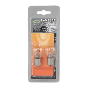 2 LAMPADINE 12V 21W BA15S 101202 SAIFE