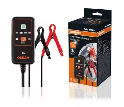 Caricabatterie osram 901 6/12v