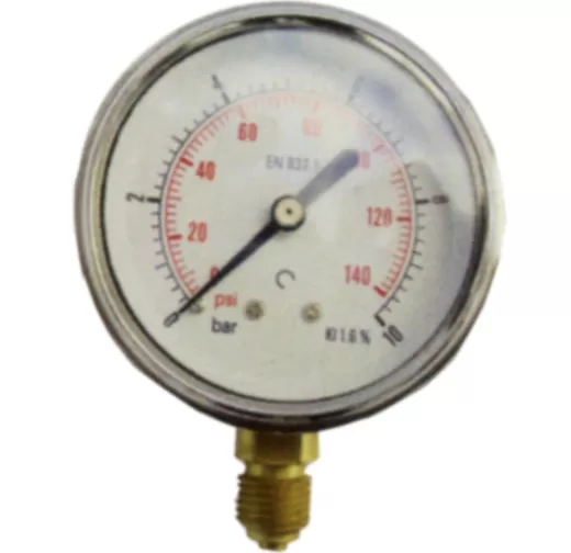 Manometro 63mm glicerina attacco radiale mx70 konfit