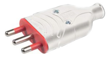Spina Elettrica Hubbell HBL5266CA - Lama Dritta Angolare - 15A 125VAC 2 Poli - Nuova - Foto 2