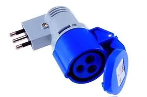 Adattatore civile a industriale ec690513 ec elettrocanali