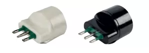 ADATTATORE SCHUKO 10A 2P+T ECK336 EC ELETTROCANALI