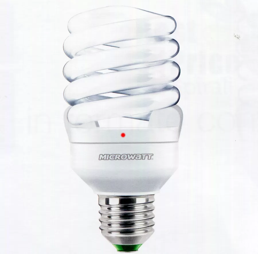Lampadina spirale small t2 el5s sensor microwatt