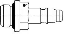 Innesto rapido maschio metalwork