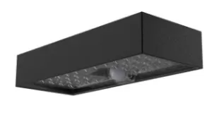 LAMPADA APPLIQUE SOLARE NERA BRICK SL242 VELAMP