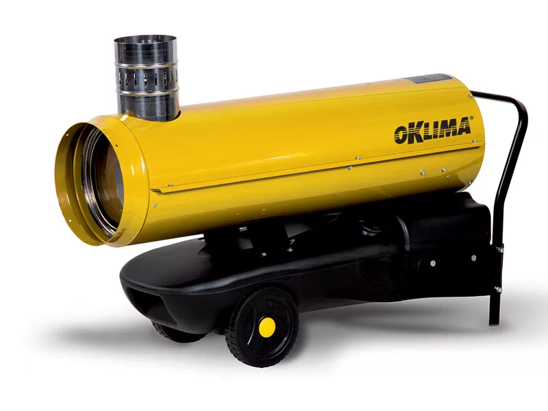 Generatore aria calda a gasolio oklima se120