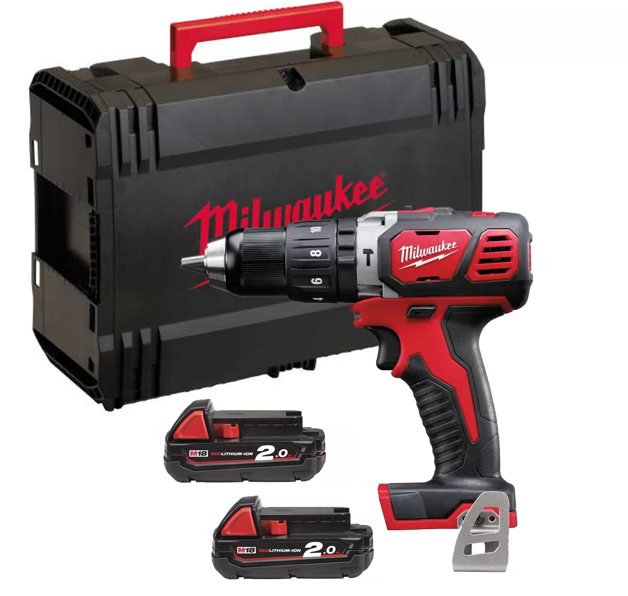 Avvitatore a batteria 18v milwaukee m18bpd-202c