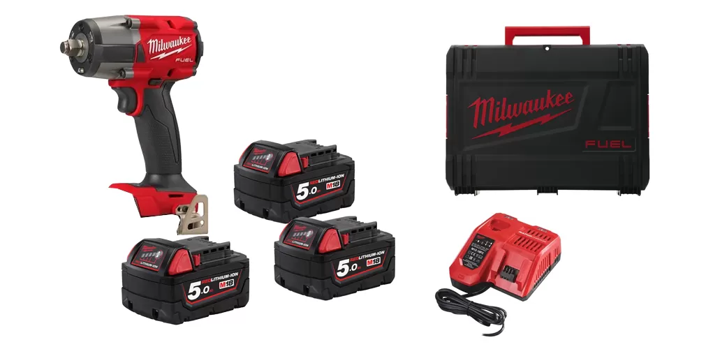 Avvitatore a batteria 18v milwaukee m18fmtiw2f12
