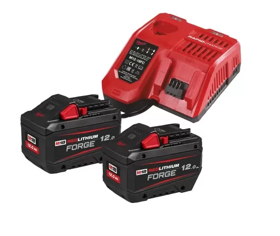 Kit batterie m18 12ah forge m18 forge nrg 122 milwuakee