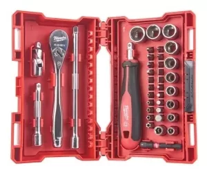 SET CHIAVI A BUSSOLA MILWUAKEE 1/4