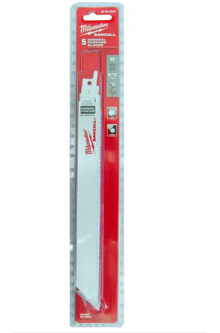 Confezione 5 lame alternative metallo 488-00-51 milwaukee