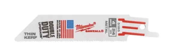 Confezione 5 lame 100/1 milwuakee