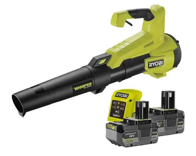 Soffiatore ryobi ryblxc con 2 batterie